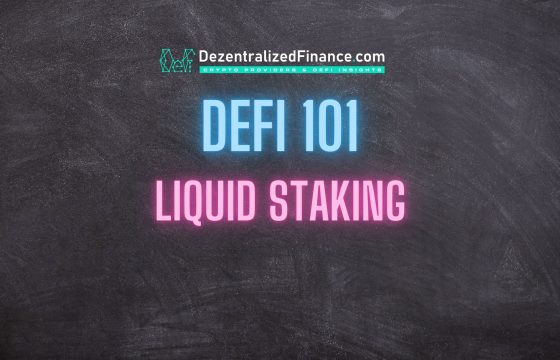 DeFi 101 Liquid Staking