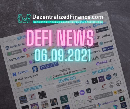 DeFi News 06.09.2021