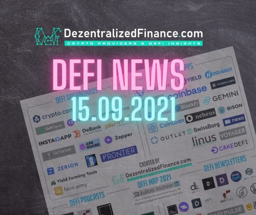 DeFi News 15.09.2021