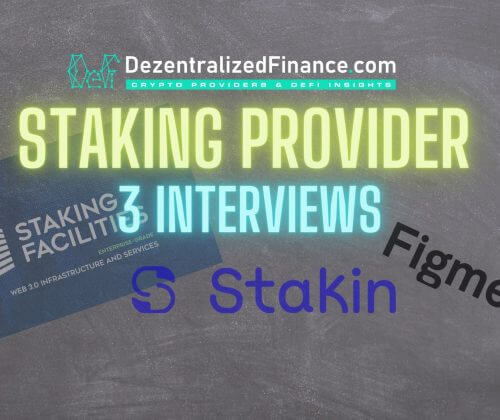 Staking Providers | 3 Interviews