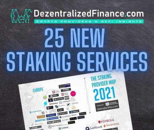 25 New Staking Services