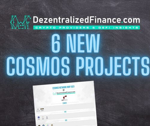 6 New Cosmos Projects