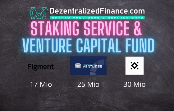 Staking Service and Venture Capital Fund