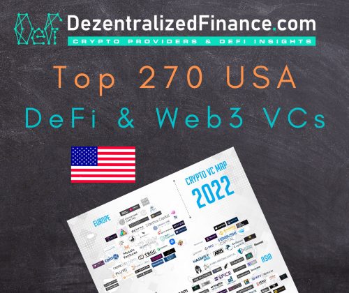 Top 270 USA Web3 and DeFi Venture Capital Funds
