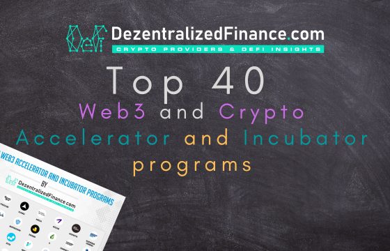 Best 40 Web3 and Crypto accelerator programs