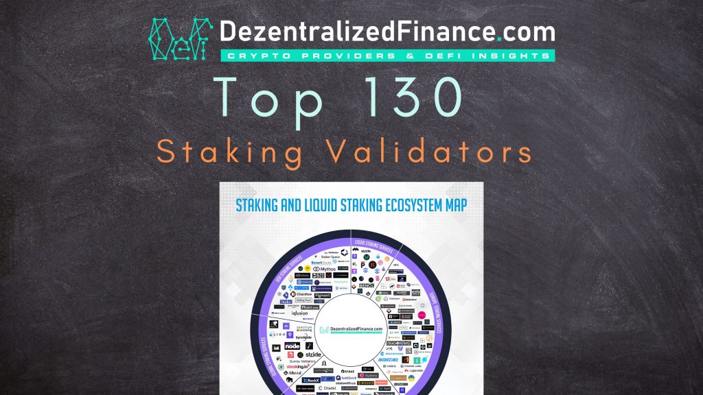 Top 130 Staking Validators