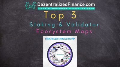 Top 3 Staking and Validator Ecosystem Maps