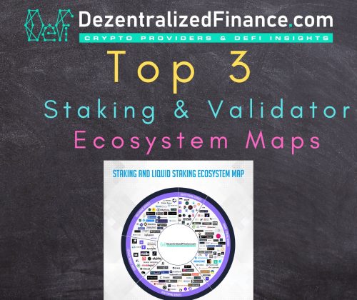 Top 3 Staking and Validator Ecosystem Maps
